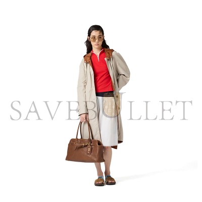 MIU MIU AVENTURE NAPPA LEATHER BAG 5BG310 (44*22.5*14.5cm)